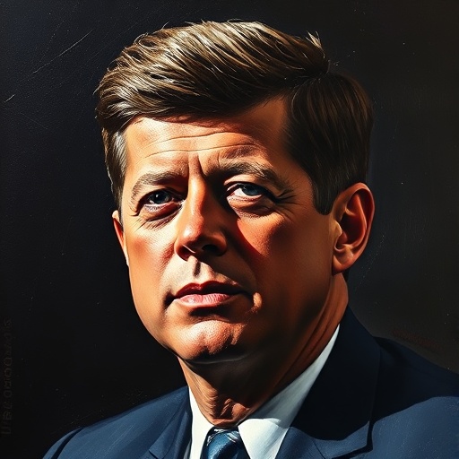 Portrait of John F. Kennedy